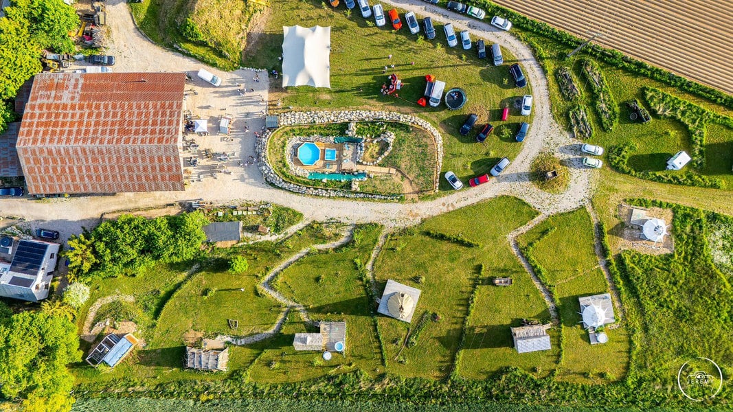 Vue aérienne drone Hauts-de-France