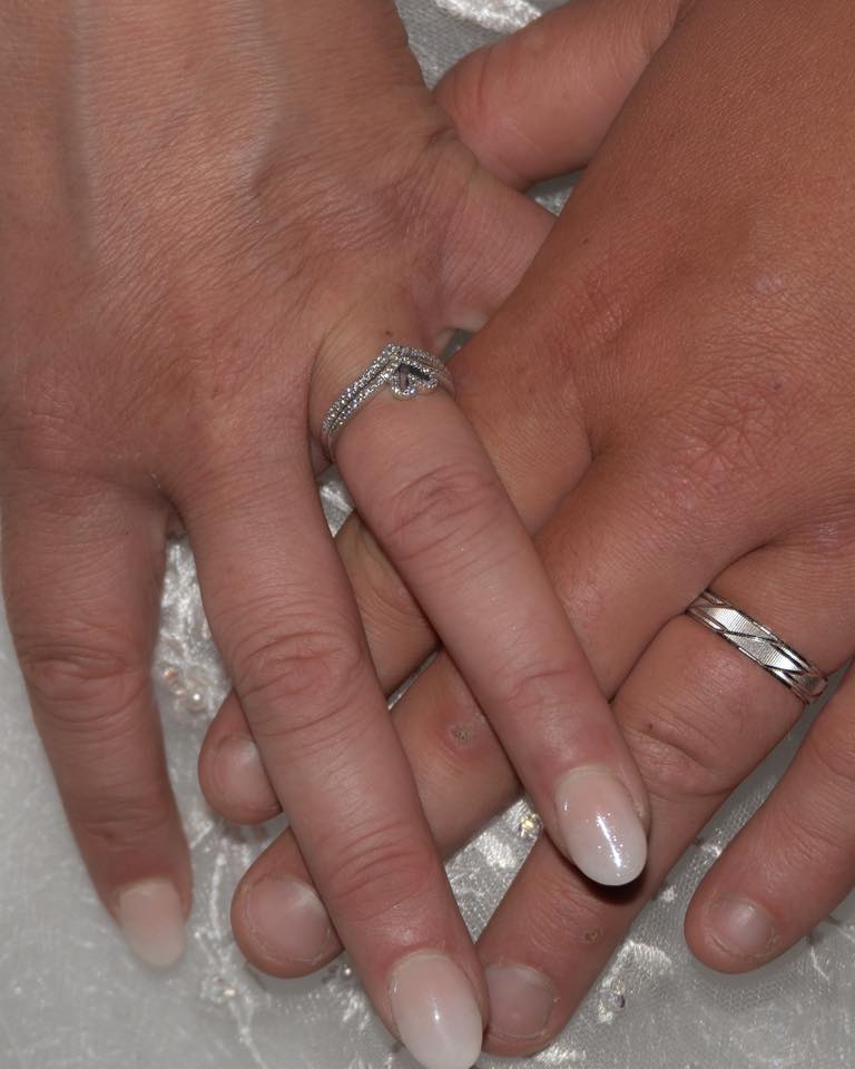 Détail alliances mariage