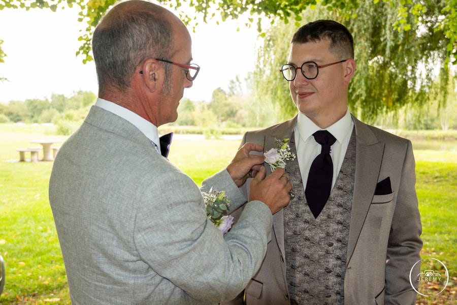 Détail chaussures mariage